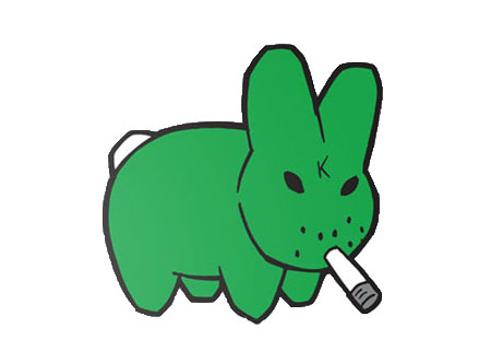 Stickers Muraux et stickers deco Stickers Smorkin Labbit chez stickboutik.com